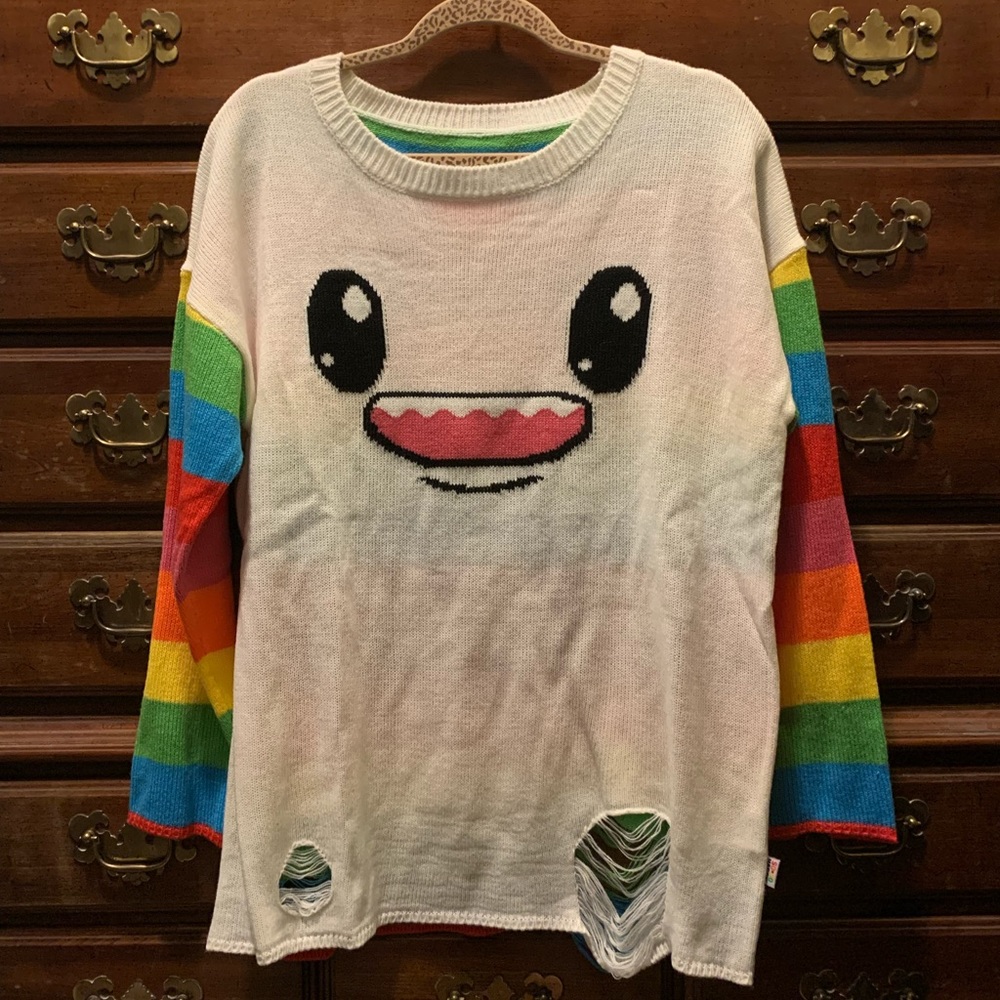 X So So Happy Lucky Sweater